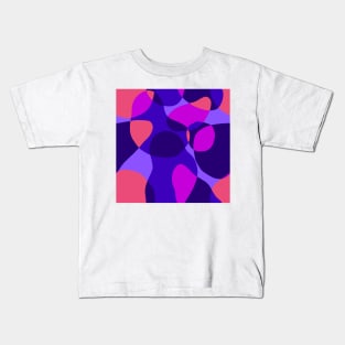 Abstract Blob Pattern Kids T-Shirt